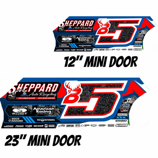 **PRE-ORDER** 2026 - "FAMILY OWNED - B5" MINI DOORS (EST. SHIP DATE 01/19 - 01/26).