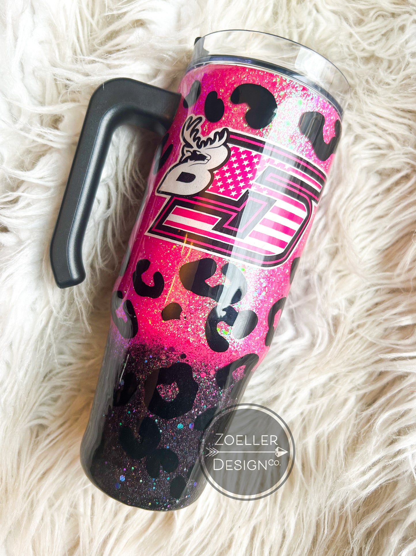 *PRE-ORDER* 2025 - "PINK CHEETAH" B5 EPOXY CUP