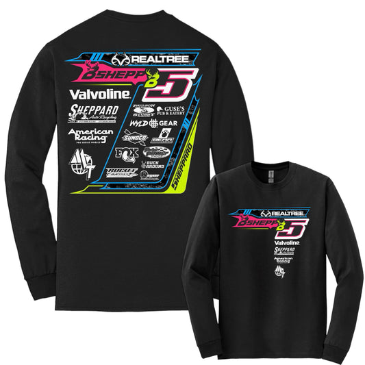 DOME 2025: "BSHEPP CREW" LONG SLEEVE TEE