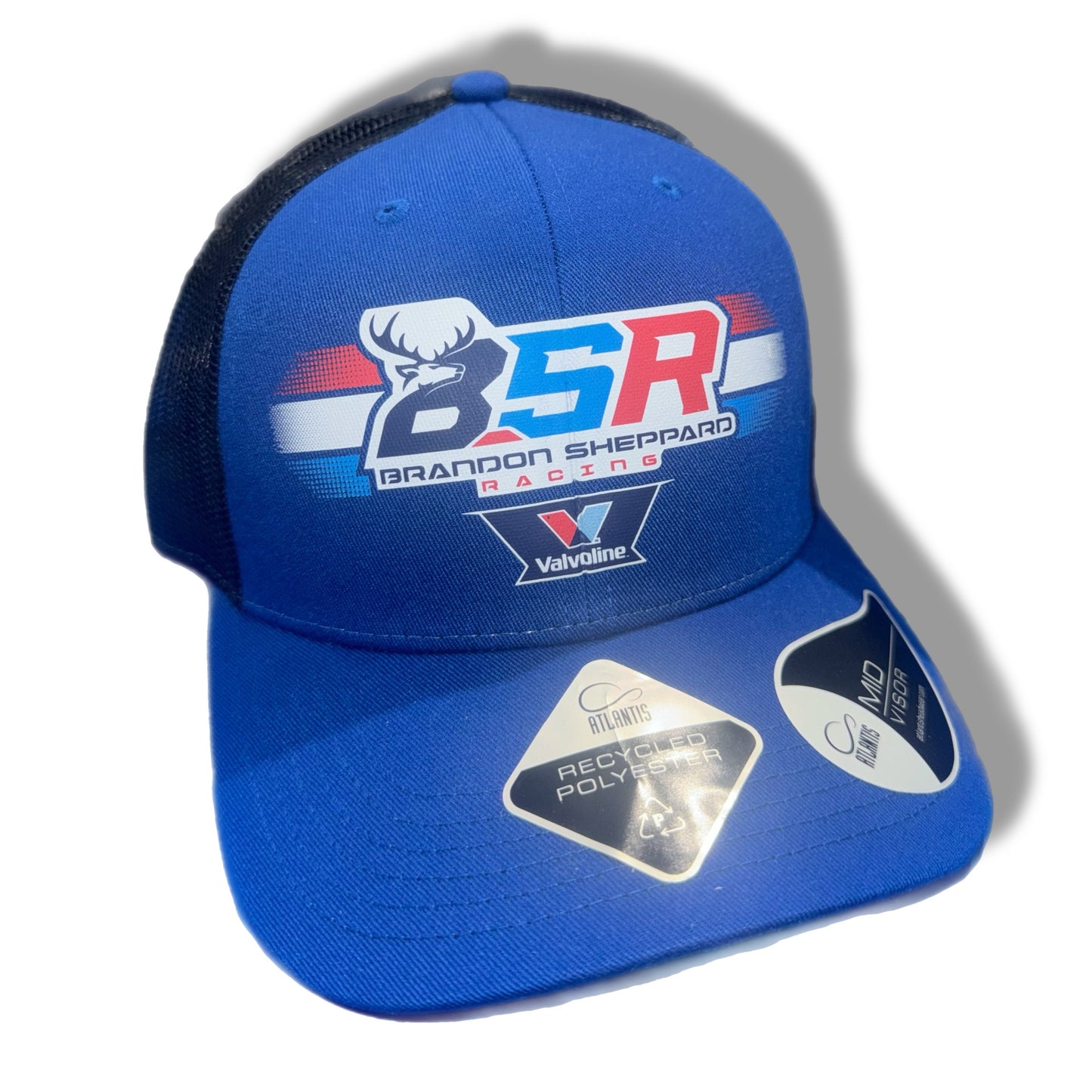 2025 - "BSR x VALVOLINE" BLUE / BLACK MESH HAT