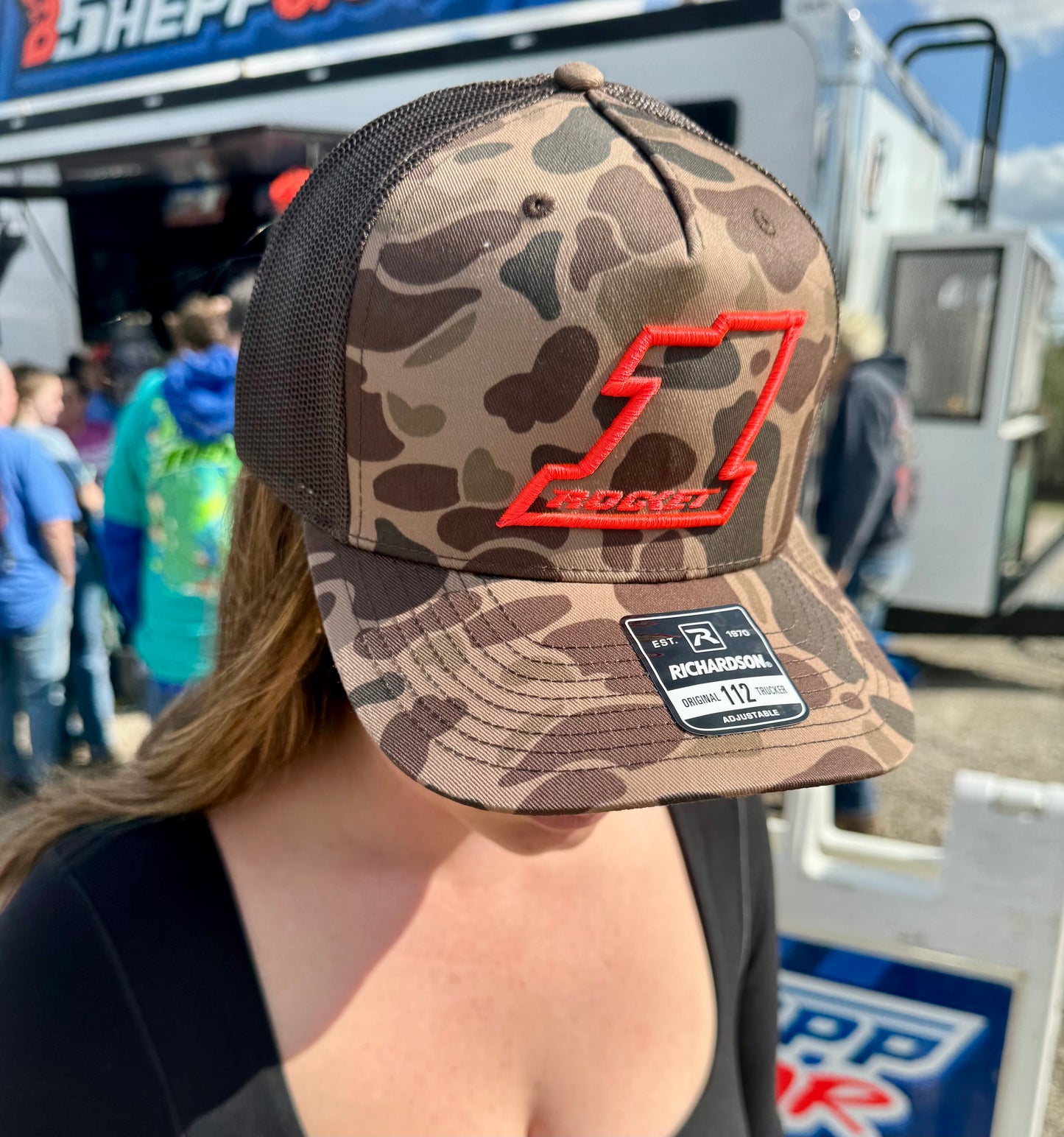 2025 - "BSHEPP X ROCKET1" CAMO / ORANGE HAT. *PRE-ORDER*