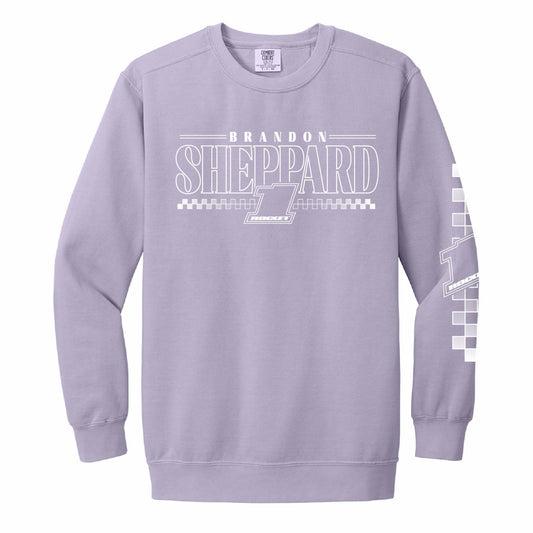 2026 - ROCKET1 x BSHEPP | "CHECKERED CHIC" CREWNECK | COMFORT COLORS + (MULTIPLE COLORS AVAILABLE).