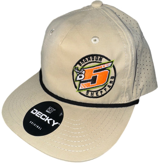 2024 - "BRANDON SHEPPARD" TAN DECKY HAT