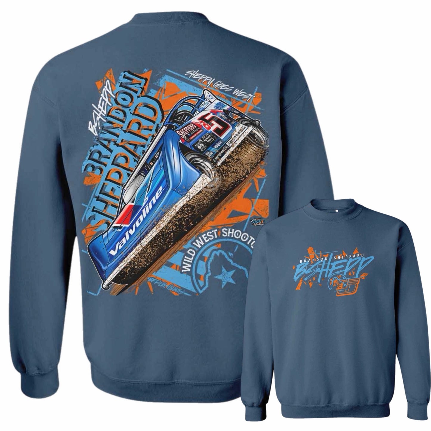 2026- B5 | "SHEPPY GOES WEST" CREWNECK (MULTI-COLORS) - STARTS SHIPPING 01/19.