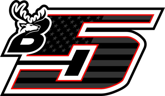 2024 "Stars & Stripes" Black / Red Decal