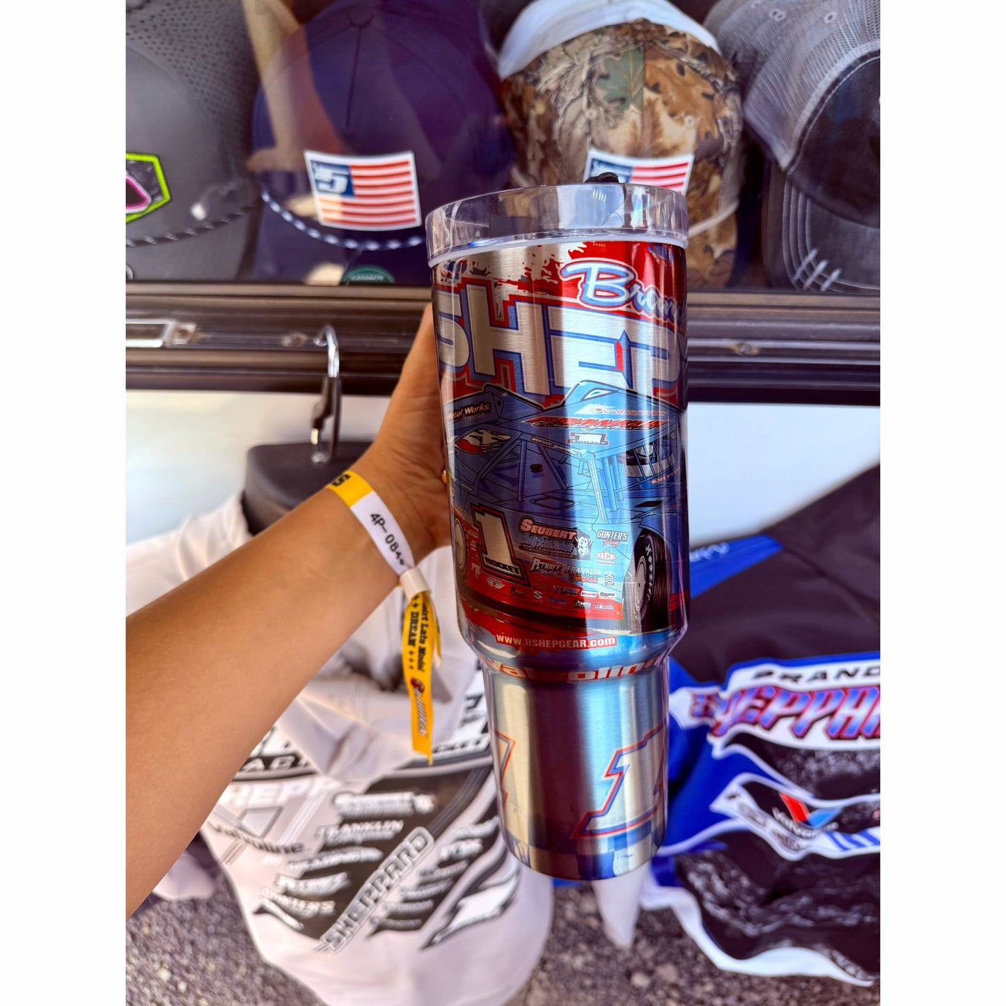 2026- "BSHEPP x ROCKET1" 40 OZ CUP WITH HANDLE