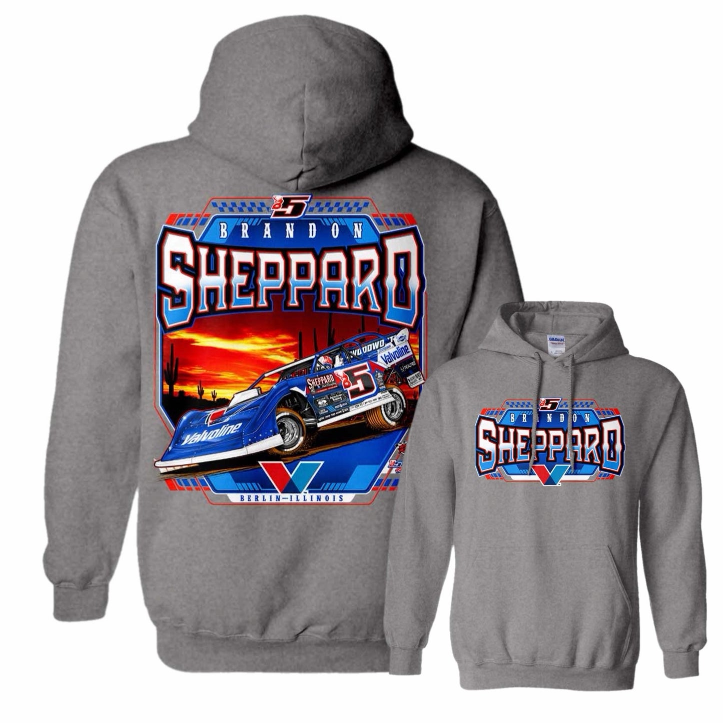 **PRE-ORDER** 2026 - B5 | "WILD WEST SHOOTOUT" HOODIE (MULTI-COLORS) - STARTS SHIPPING 01/19.