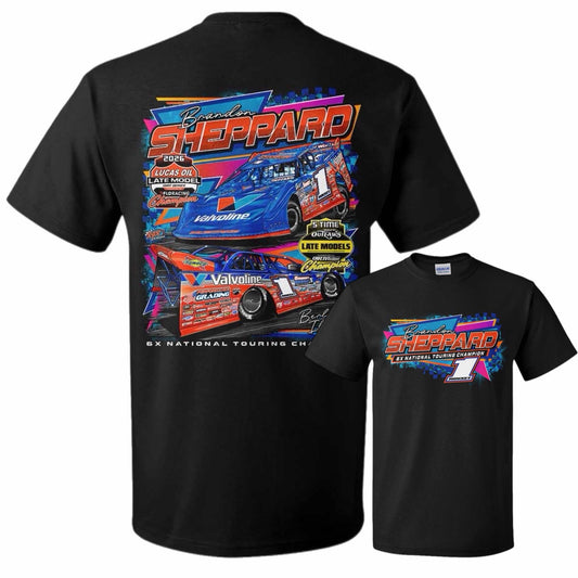 ***PRE-ORDER*** "6X NATIONAL TOURING CHAMPION" TEE (MULTIPLE COLORS).