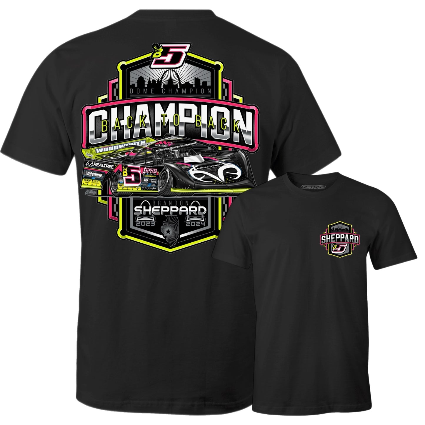 DOME 2025: "BACK TO BACK DOME CHAMP" TEE