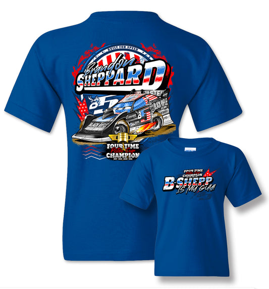 2023 INFANT/TODDLER/YOUTH "4X PISTON CUP CHAMP" TEE