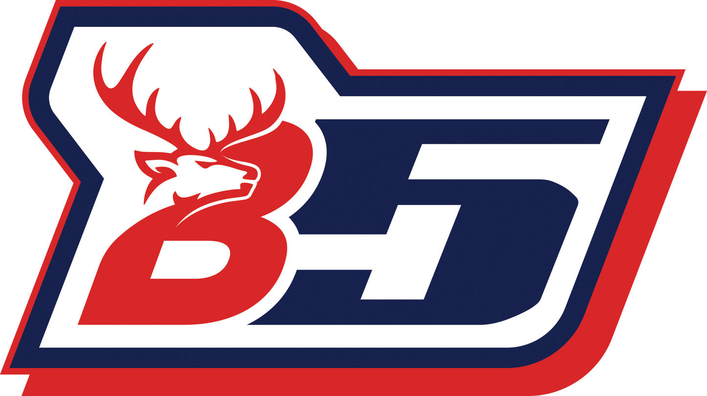 2023 Red/White/Blue Antler Decal
